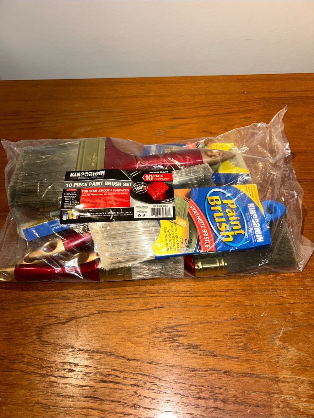 NEW King Origin 10 Piece Paint Brush Set